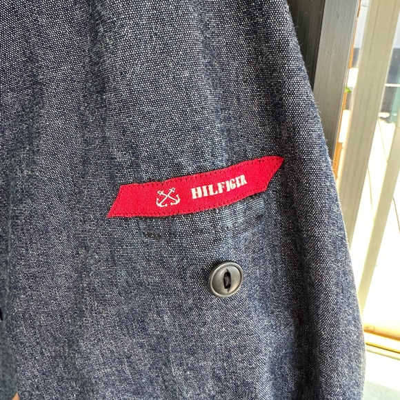Tommy Hilfiger Long Sleeve Denim Shirt Men’s Medium - Picture 4 of 5